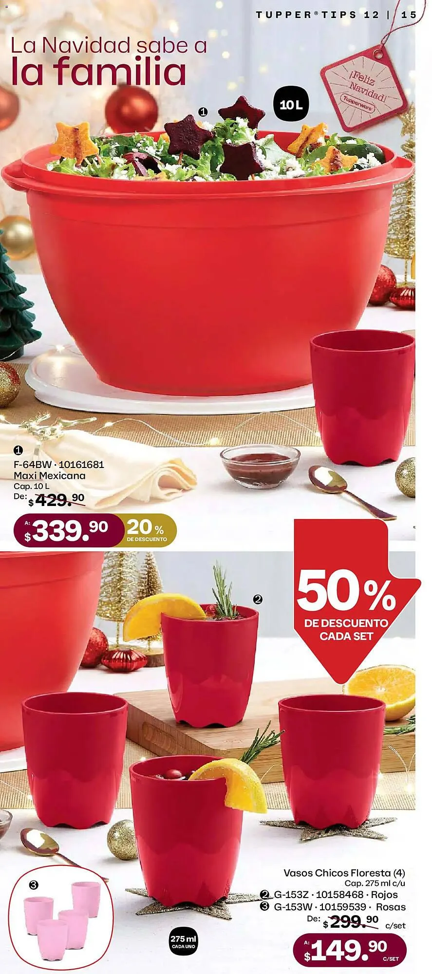 Catálogo de Catálogo Tupperware 3 de noviembre al 1 de diciembre 2025 - Pagina 15