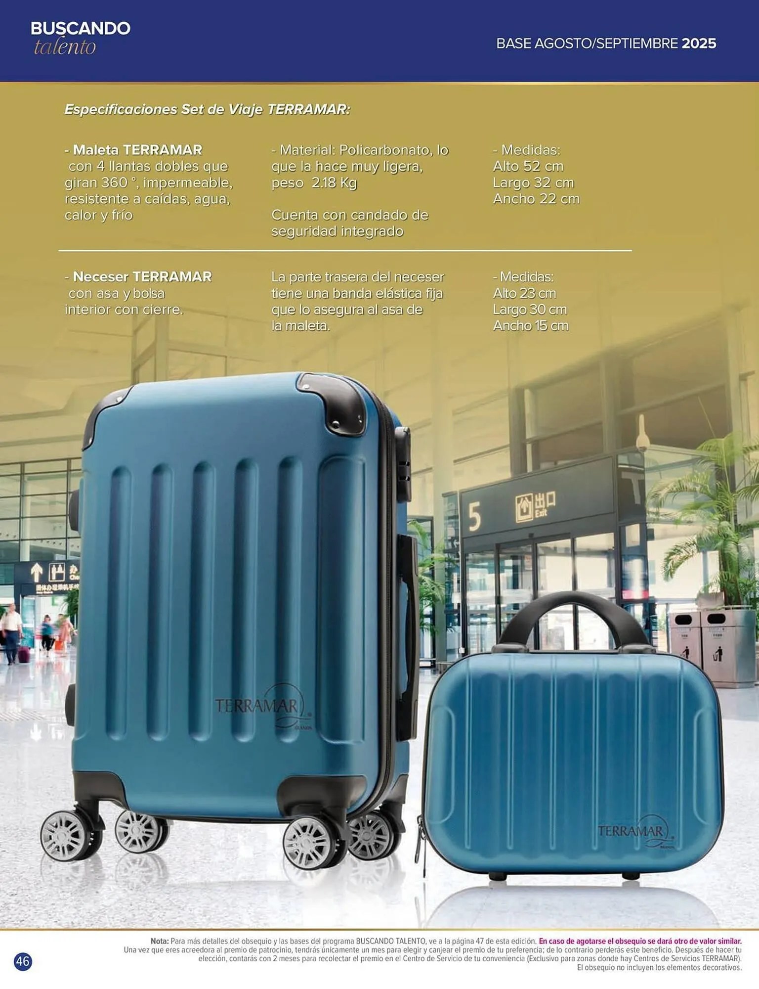 Catálogo de Catálogo Terramar Brands 1 de agosto al 31 de agosto 2025 - Pagina 46