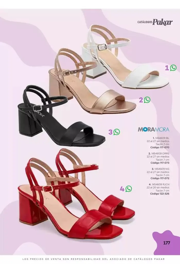 Catálogo de Pakar Sandalia 31 de enero al 31 de mayo 2025 - Pagina 177