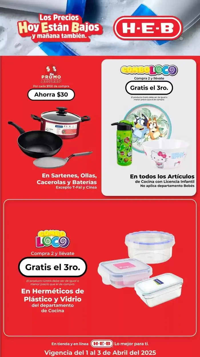 Catálogo de Ofertas HEB 1 de abril al 3 de abril 2025 - Pagina 11