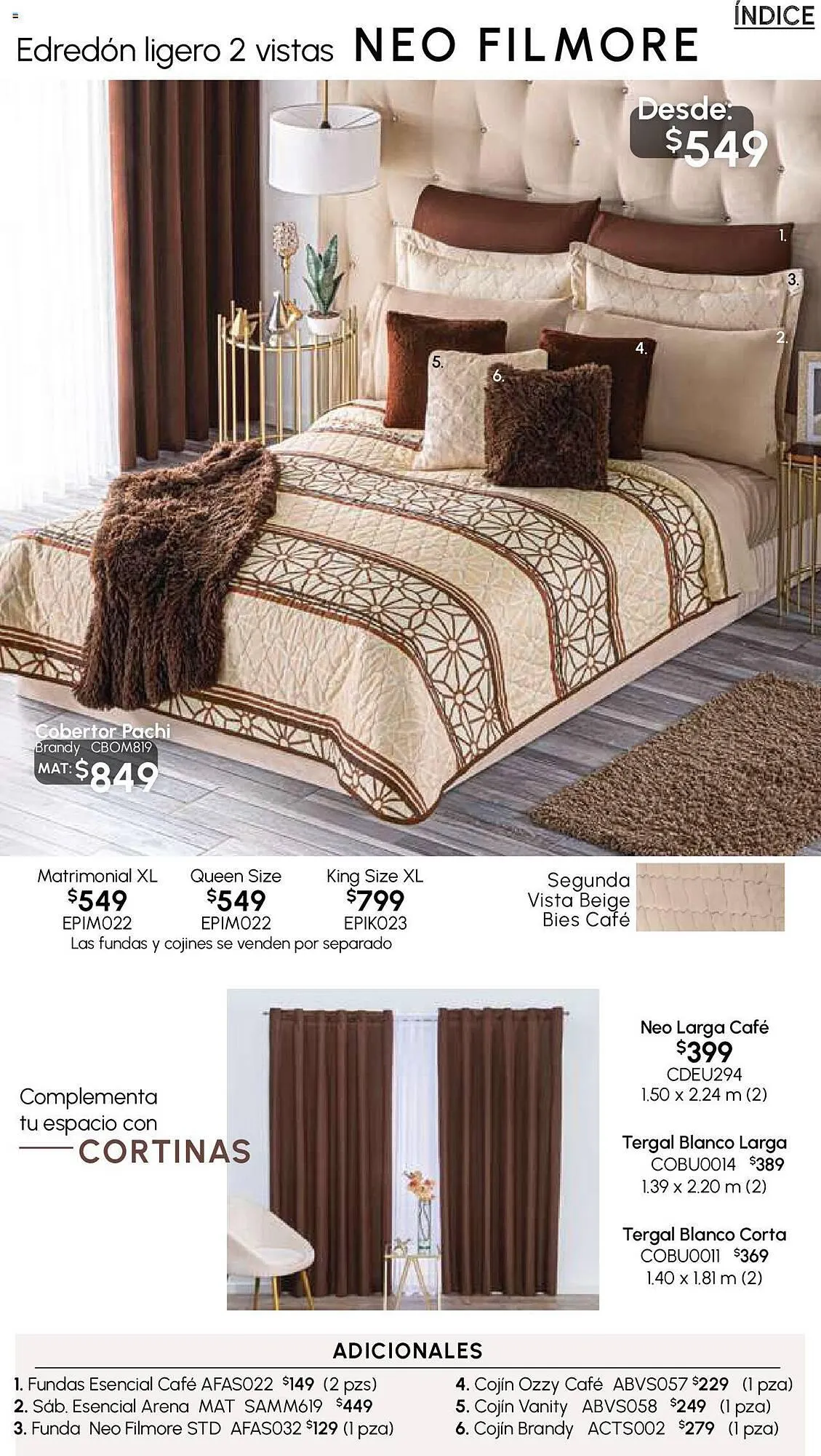 Catálogo de Catálogo Colchas Concord 13 de julio al 20 de julio 2023 - Pagina 26