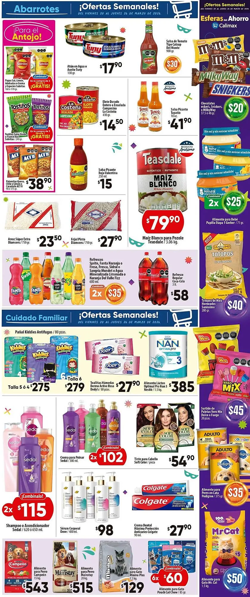 Catálogo de Folleto Calimax 20 de marzo al 24 de marzo 2026 - Pagina 5