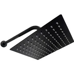 1161835 REGADERA PLATO CUAD. 8PULG BRAZO CHAPETON 4518C.2