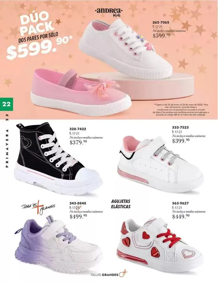 Catálogo de ANDREA | INFANTIL 26 de enero al 24 de mayo 2025 - Pagina 22