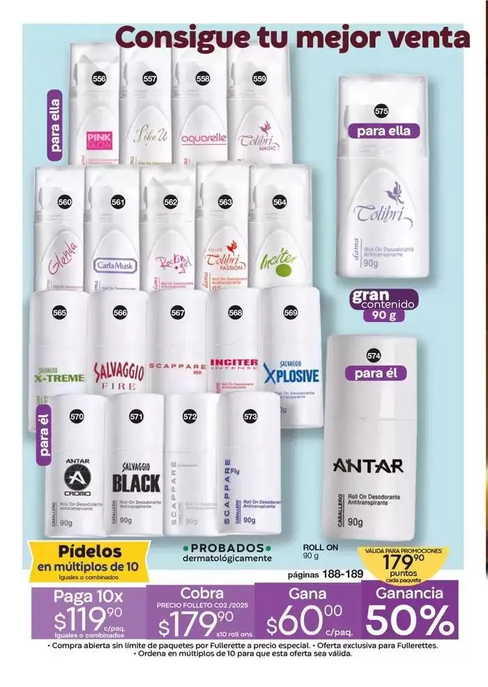 Catálogo de Fuller Revista Gana Más C02 1 de enero al 31 de diciembre 2025 - Pagina 13