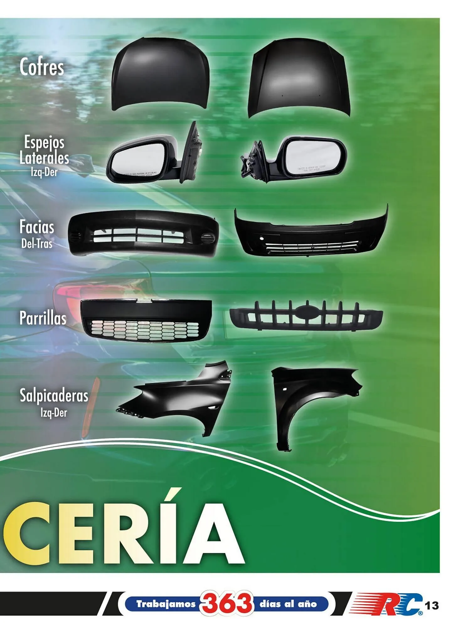 Catálogo de Catálogo Refaccionaria California 3 de marzo al 31 de marzo 2026 - Pagina 13