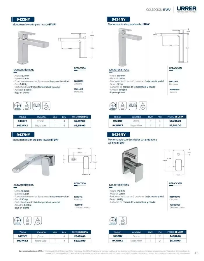 Catálogo de Catálogo Residencial 2025 28 de febrero al 28 de febrero 2026 - Pagina 51