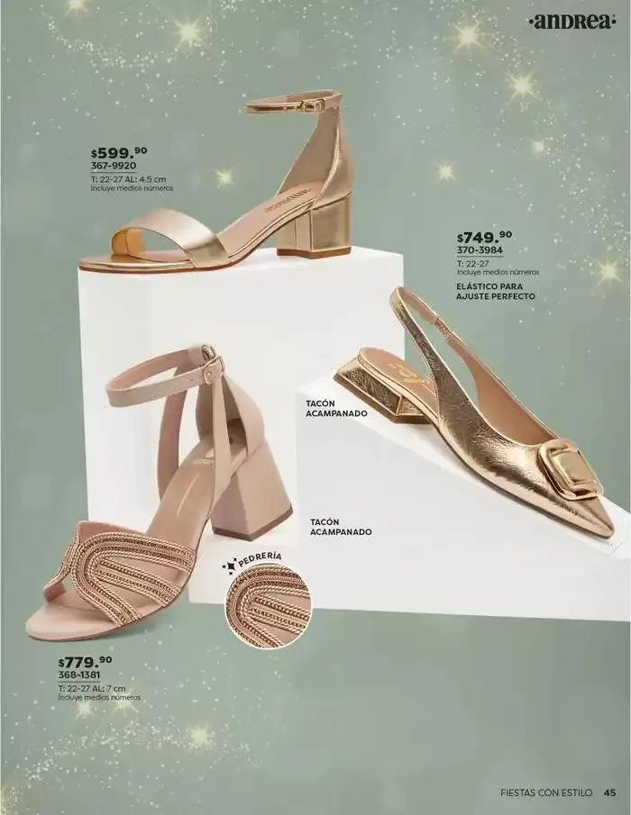 Catálogo de ANDREA | CALZADO DAMA 26 de enero al 24 de mayo 2025 - Pagina 45