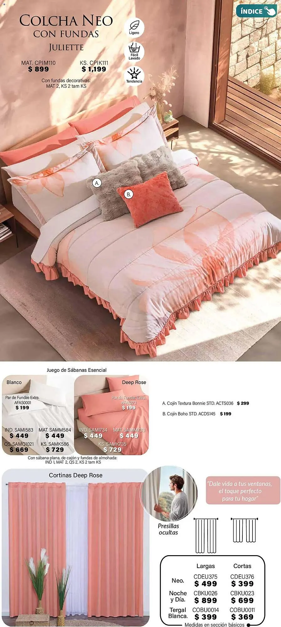 Catálogo de Catálogo Colchas Concord 1 de noviembre al 1 de febrero 2026 - Pagina 96