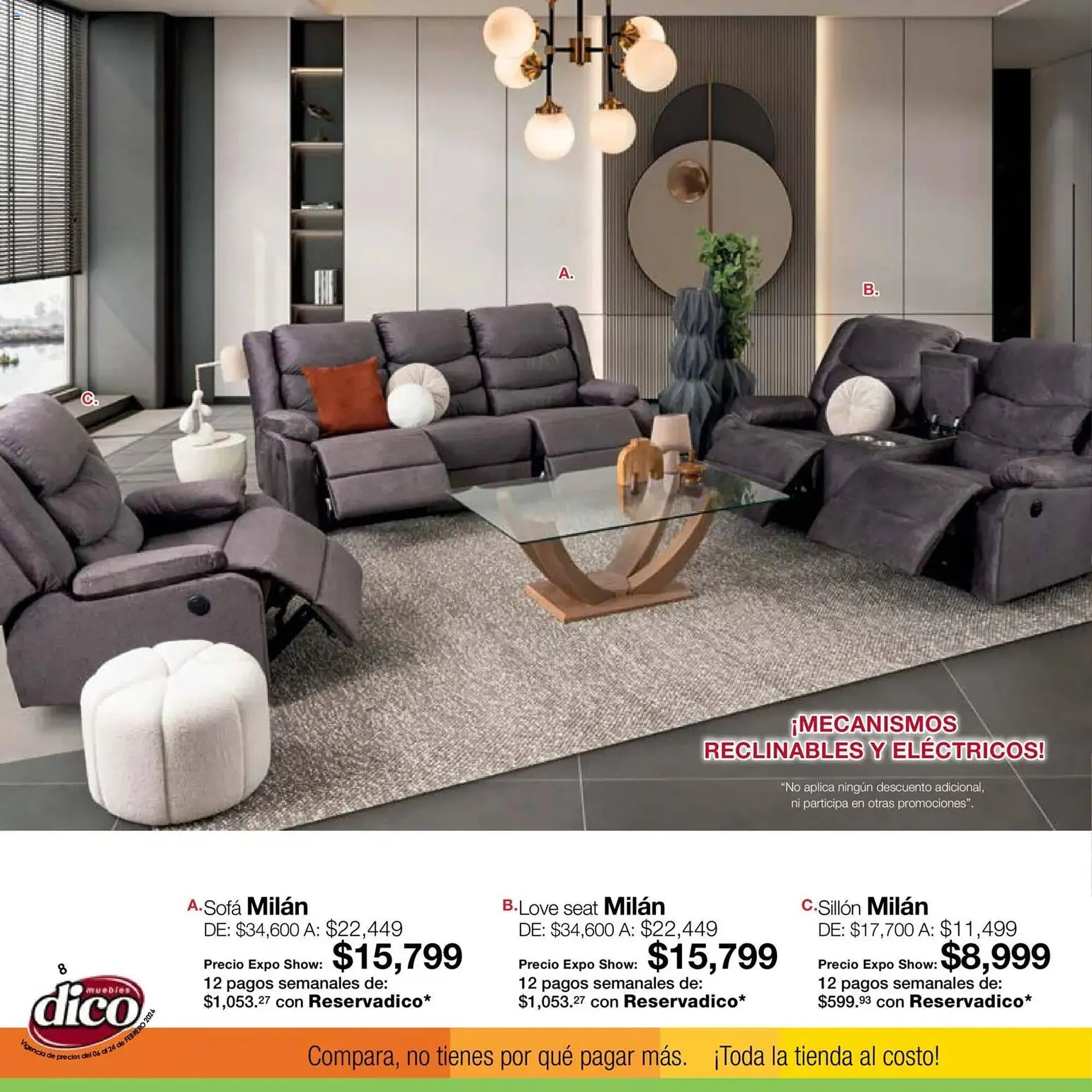 Catálogo de Catálogo Muebles Dico 6 de febrero al 25 de febrero 2026 - Pagina 8