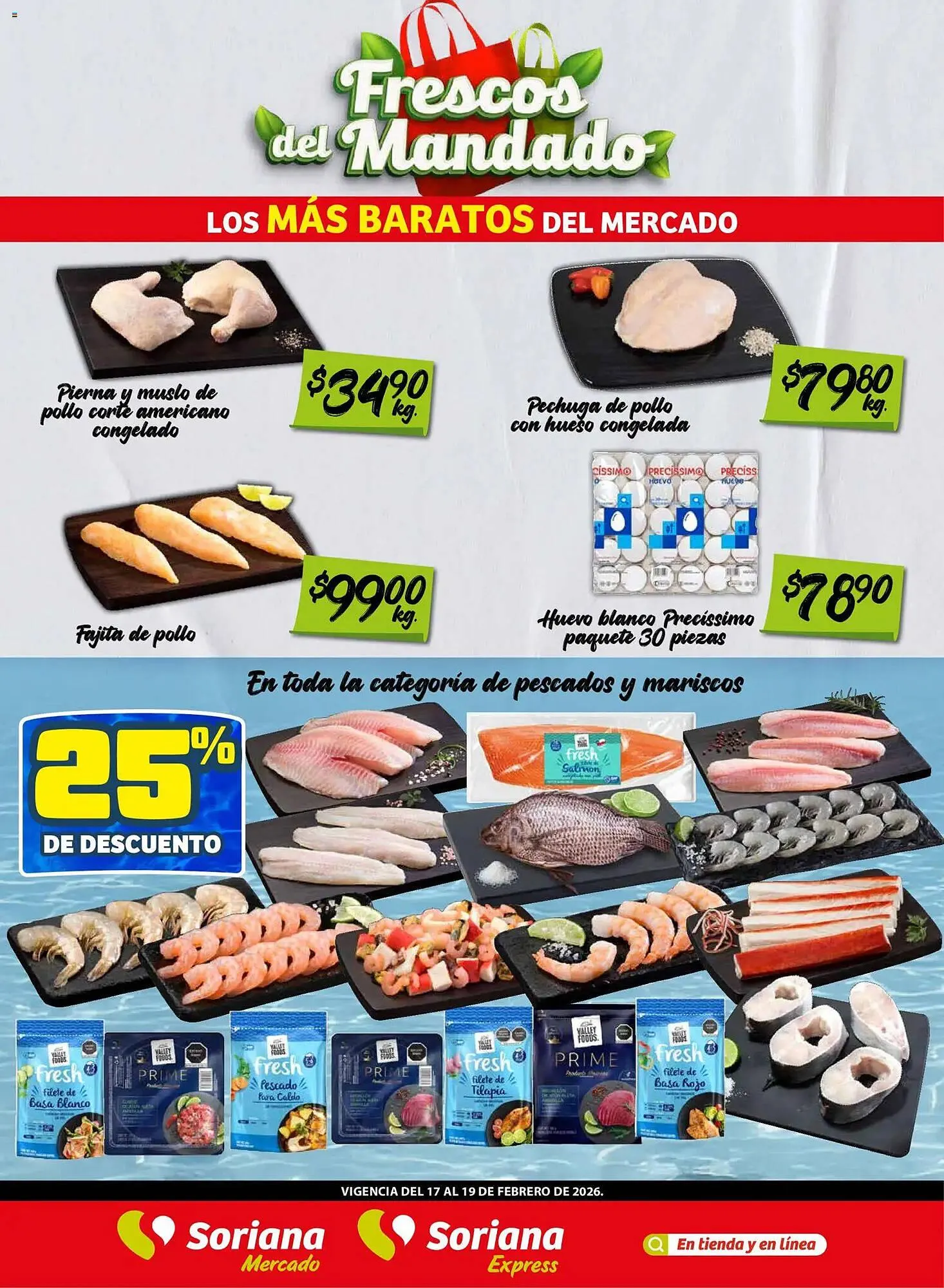 Catálogo de Folleto Soriana Mercado 17 de febrero al 19 de febrero 2026 - Pagina 2