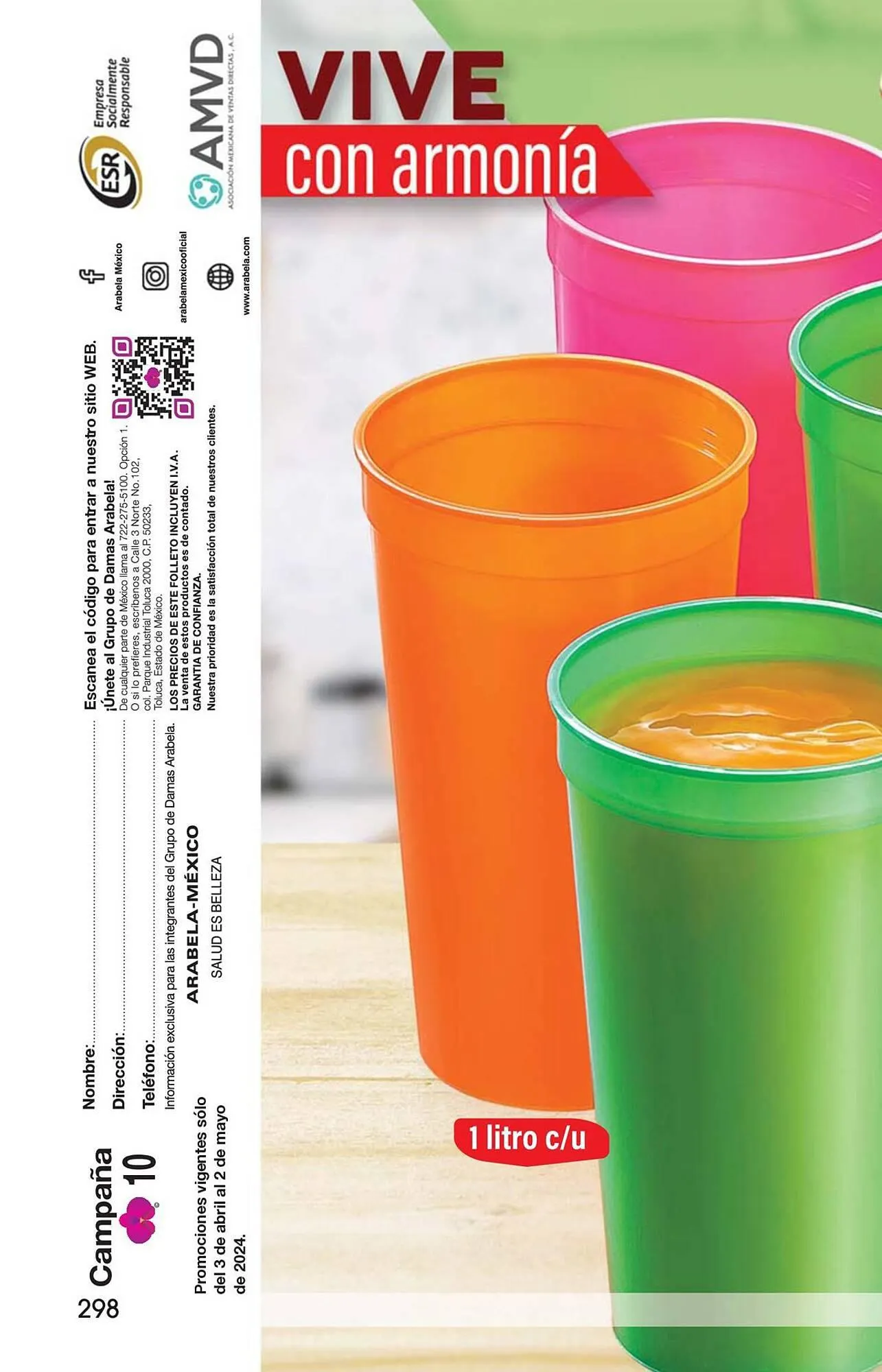 Catálogo de Catálogo Arabela 11 de abril al 2 de mayo 2024 - Pagina 266