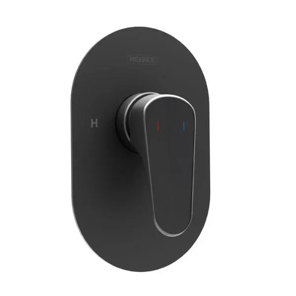 Monomando Regadera Sin Desviador Potenza Ebano