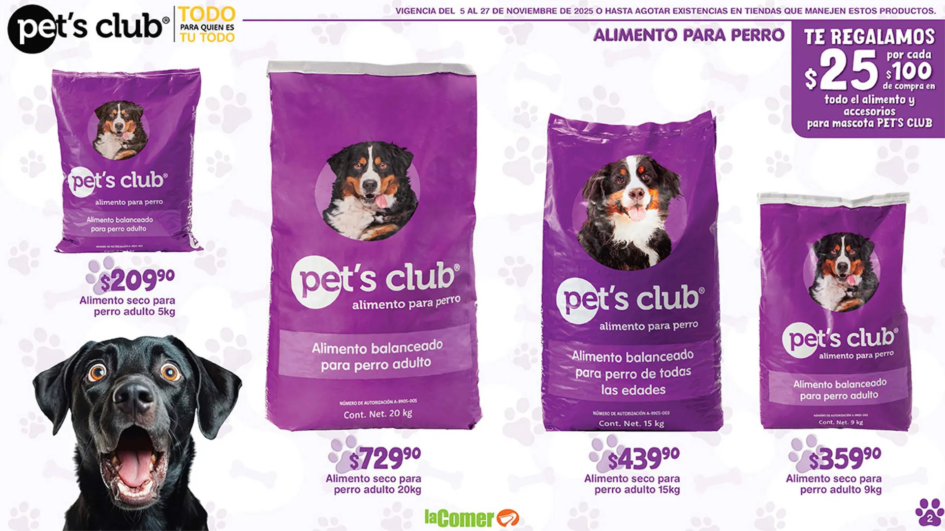 Catálogo de Folleto La Comer 5 de noviembre al 27 de noviembre 2025 - Pagina 2