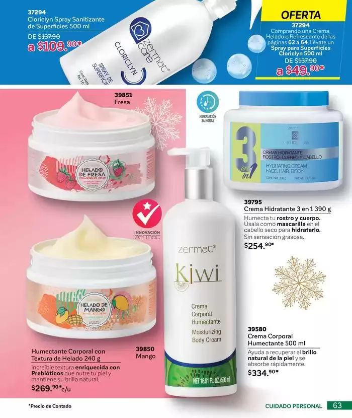 Catálogo de La esencia que transforma. 4 de diciembre al 31 de diciembre 2024 - Pagina 63