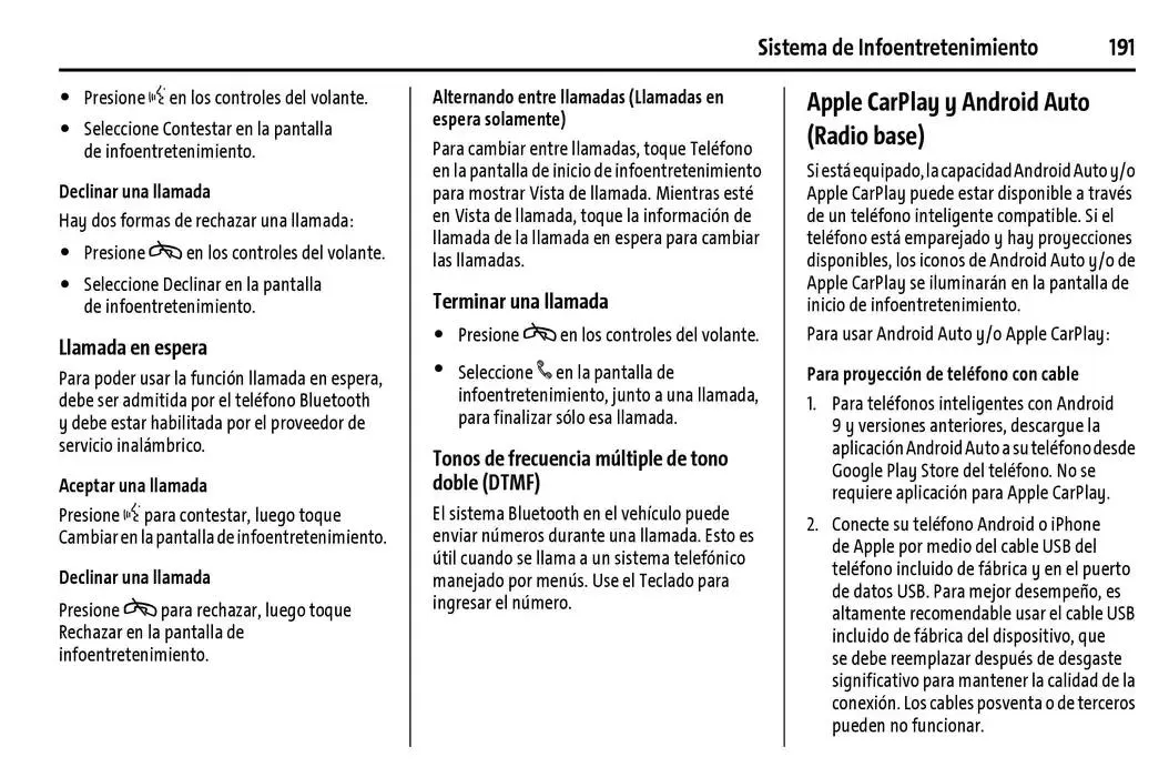 Catálogo de Cheyenne 2025 Manual del propietario 22 de enero al 31 de diciembre 2025 - Pagina 192