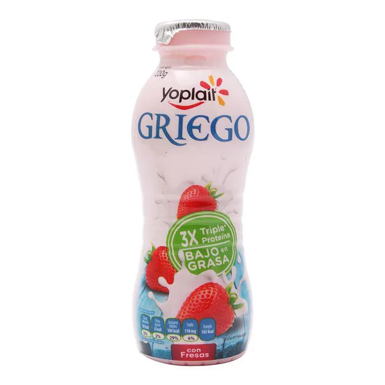 Yoghurt Yoplait Griego Beb Fresa 220Gr - Yoplait - 1 pieza