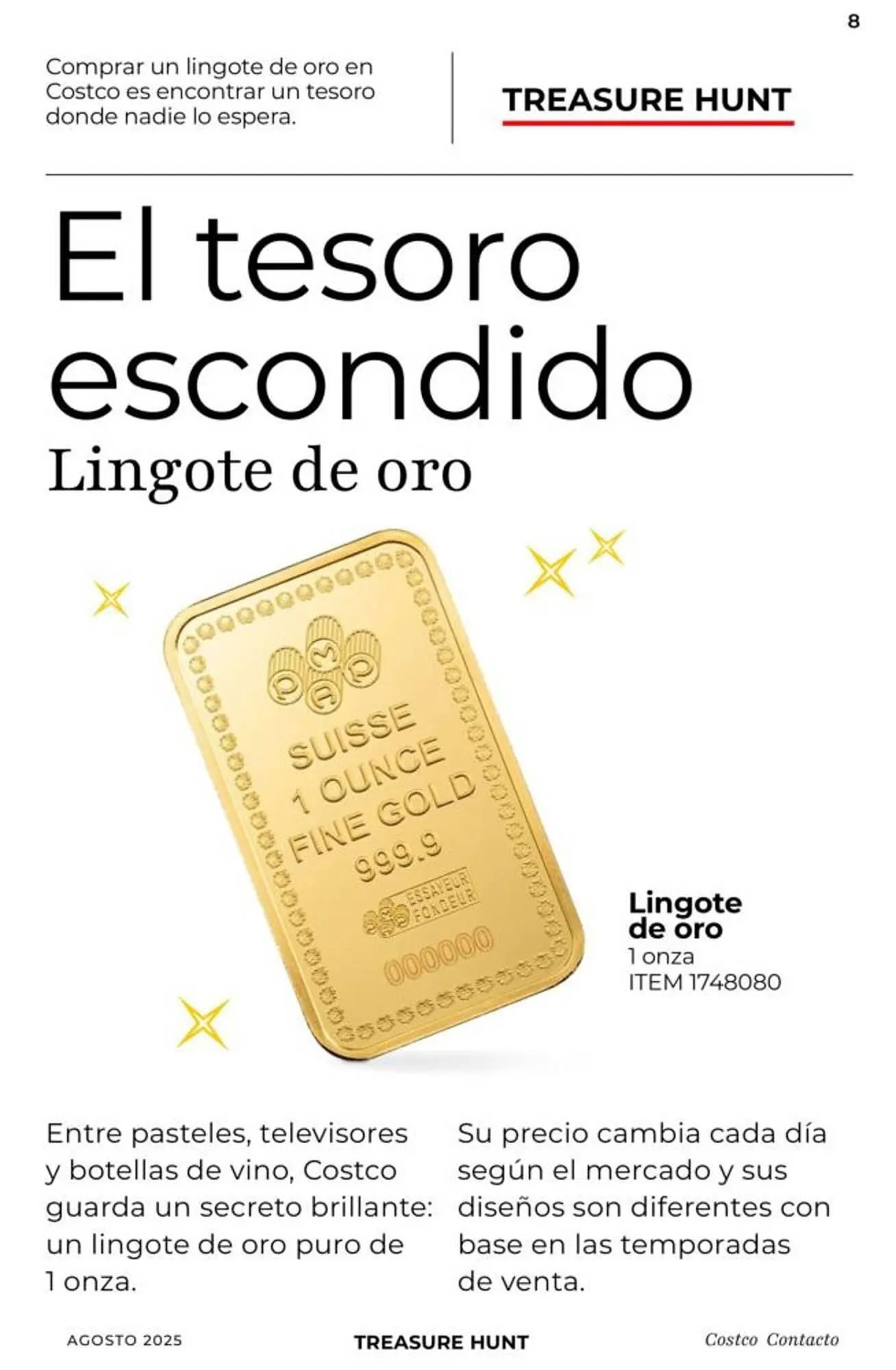 Catálogo de Catálogo Costco 1 de agosto al 31 de agosto 2025 - Pagina 8