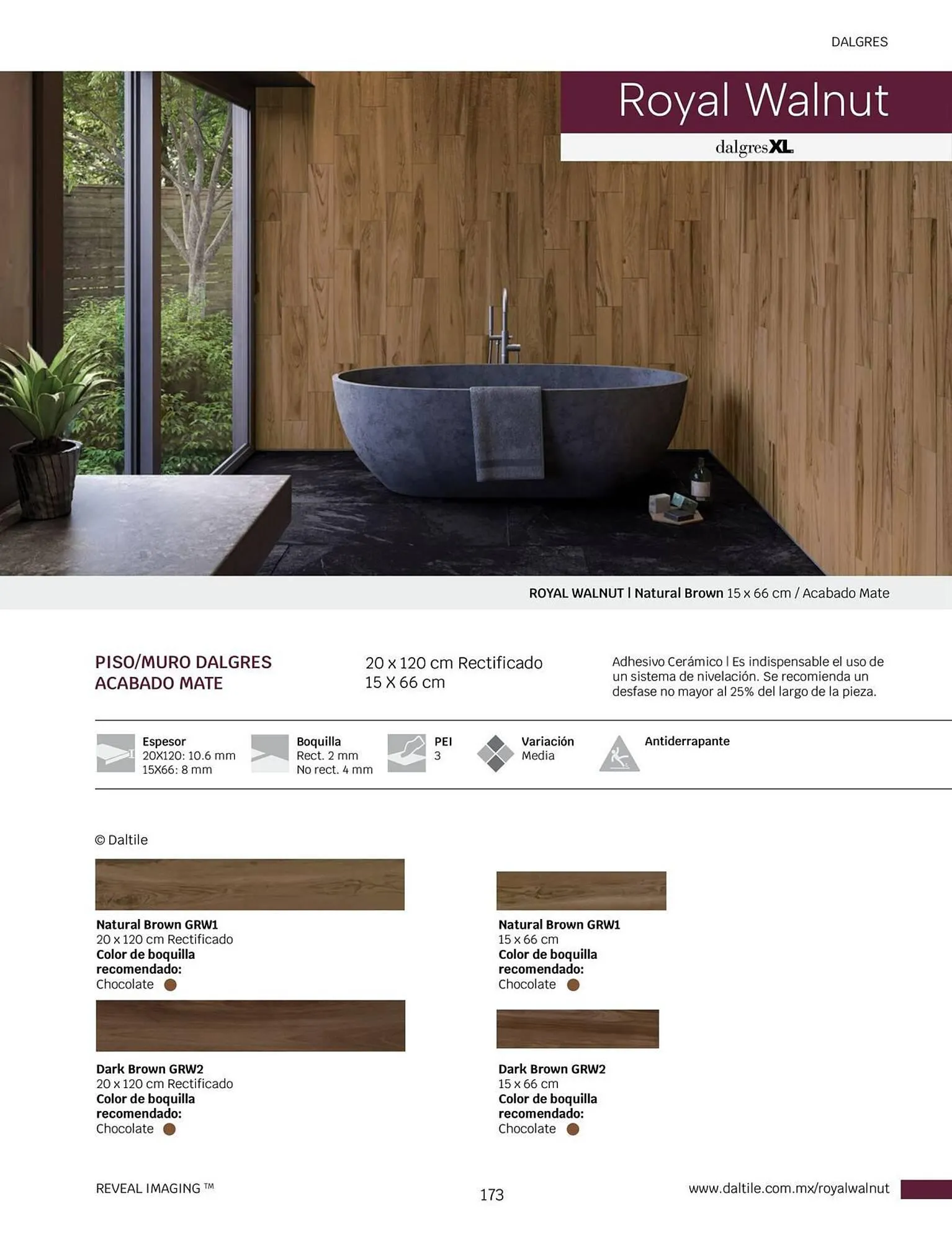 Catálogo de Catálogo Daltile 1 de enero al 31 de diciembre 2024 - Pagina 173