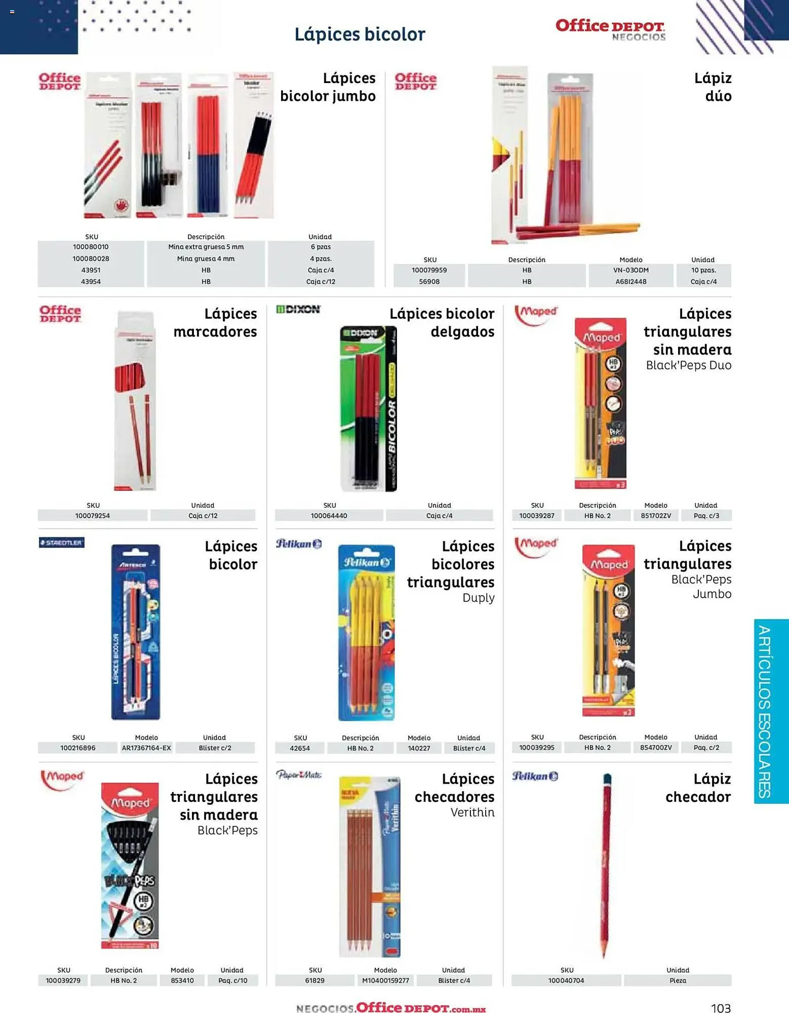 Catálogo de Catálogo Office Depot 12 de enero al 1 de enero 2027 - Pagina 105