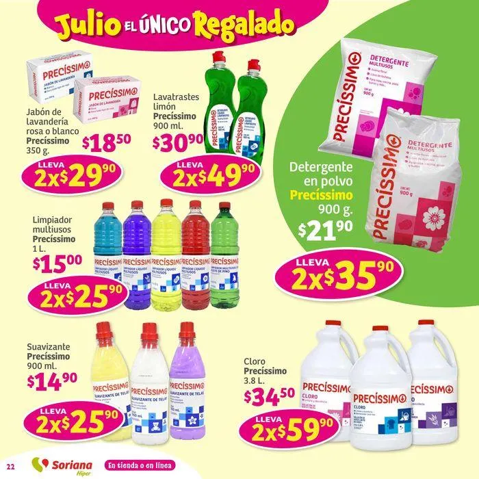 Catálogo de Julio Regalado Híper 22 de julio al 24 de julio 2024 - Pagina 22