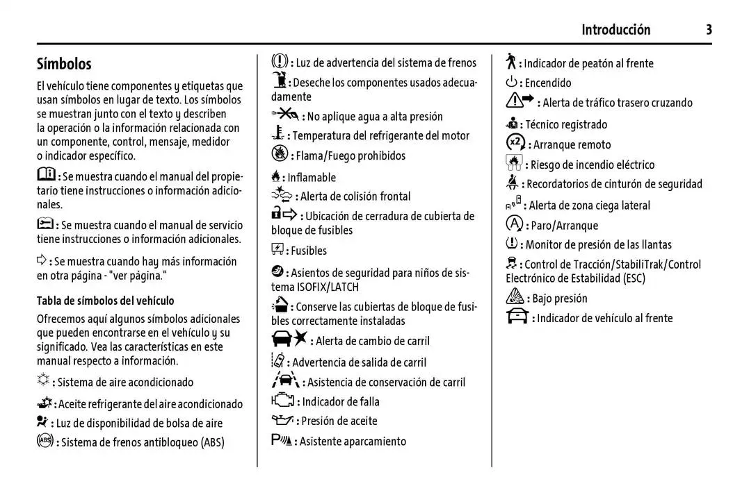 Catálogo de Cheyenne 2025 Manual del propietario 22 de enero al 31 de diciembre 2025 - Pagina 4