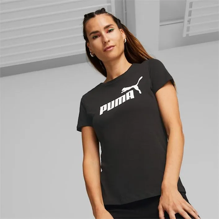 Playera con logotipo para mujer Essentials