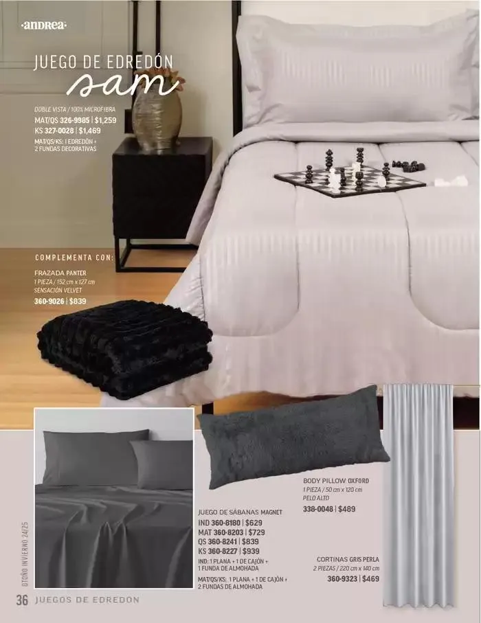 Catálogo de ANDREA - ANDREA HOME 26 de agosto al 25 de enero 2025 - Pagina 65