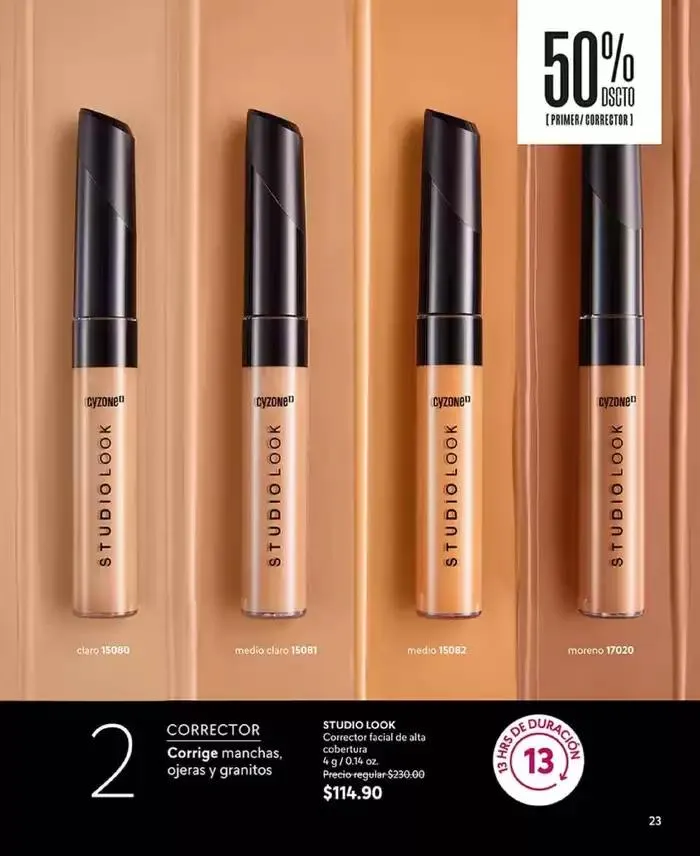 Catálogo de Catálogo Cyzone México C04 6 de febrero al 31 de diciembre 2025 - Pagina 23