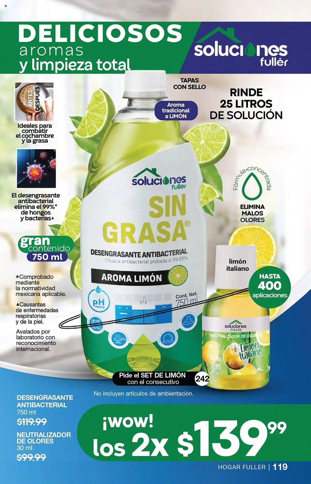 Catálogo de Catálogo Fuller 30 de abril al 20 de mayo 2025 - Pagina 121