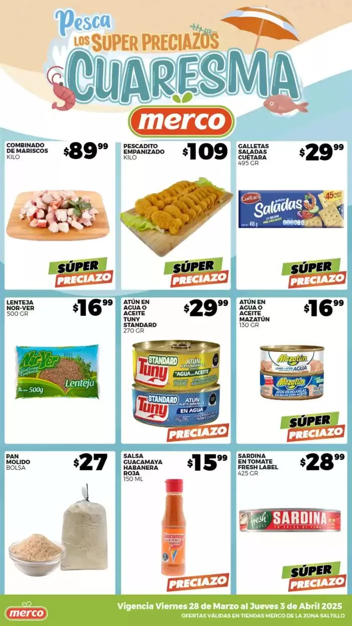 Catálogo de Pesca los Super Preciazos Cuaresma 28 de marzo al 3 de abril 2025 - Pagina 2