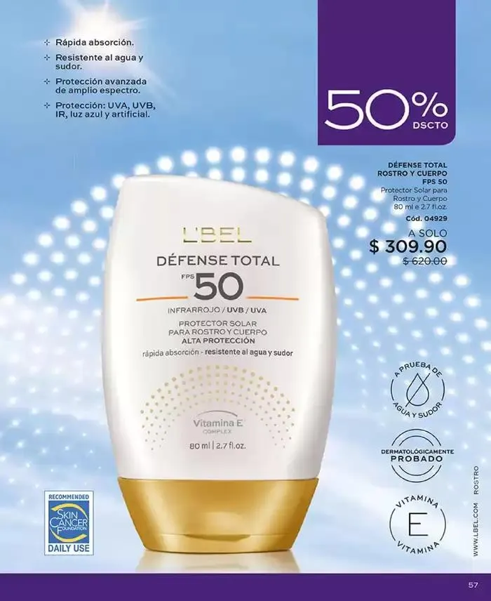 Catálogo de Catálogo L'Bel México C03 7 de enero al 6 de febrero 2025 - Pagina 52