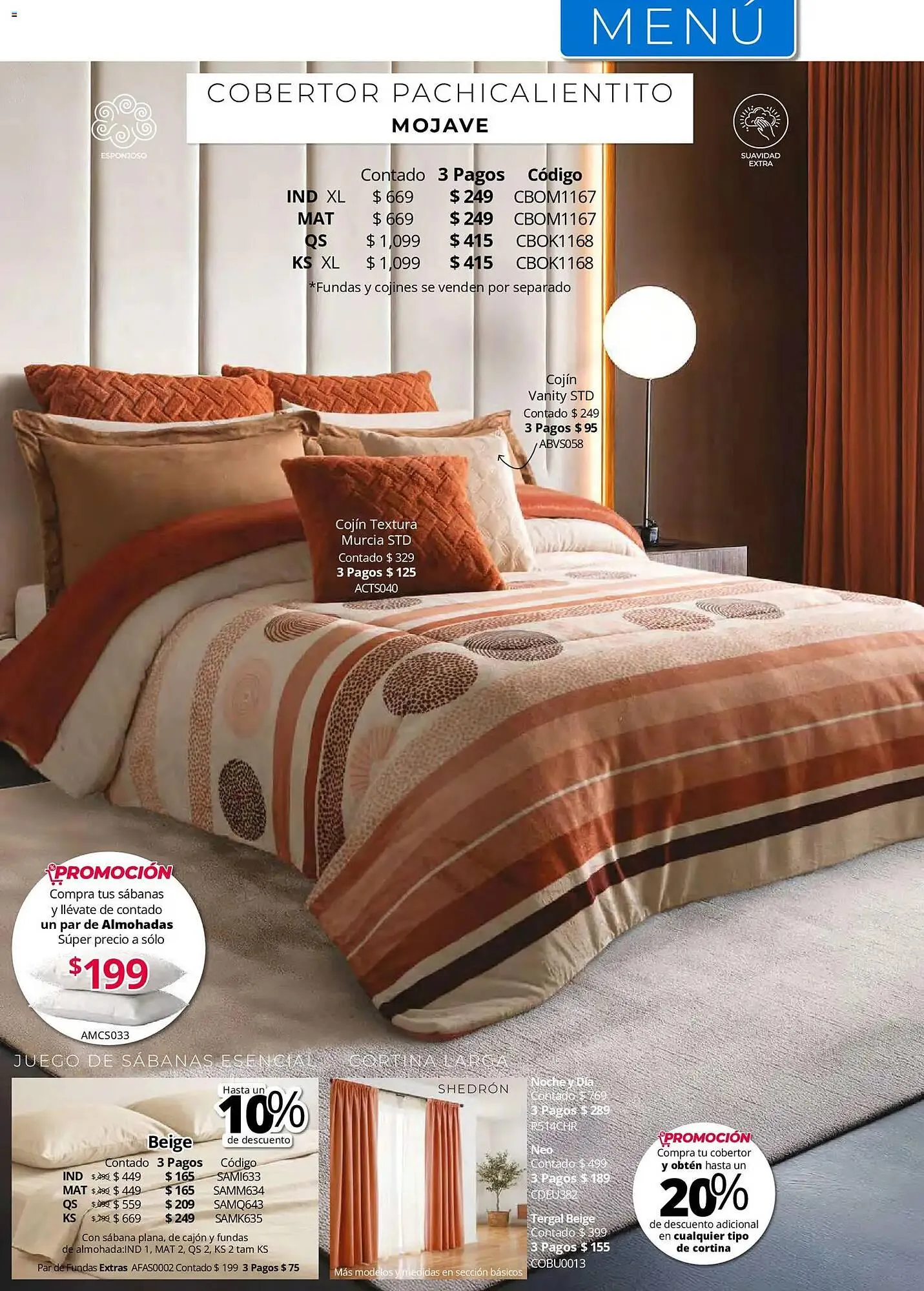 Catálogo de Catálogo Colchas Concord 1 de mayo al 1 de agosto 2026 - Pagina 284