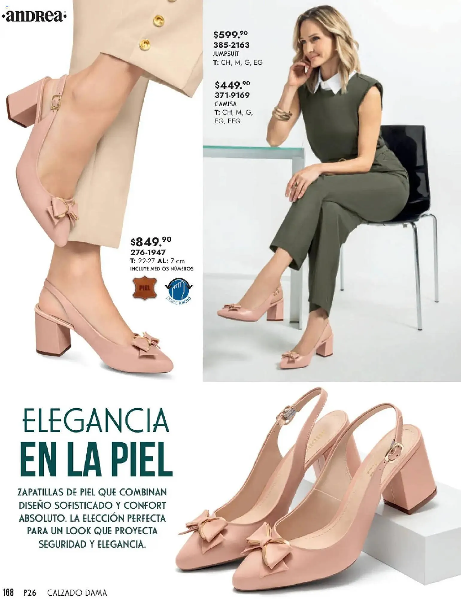 Catálogo de Catálogo Andrea 25 de enero al 24 de mayo 2026 - Pagina 168