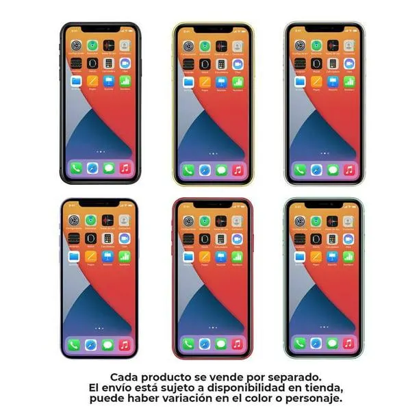 iPhone 11 Apple Spinmobile Reacondicionado 64 GB Desbloqueado Varios Modelos 1 pza