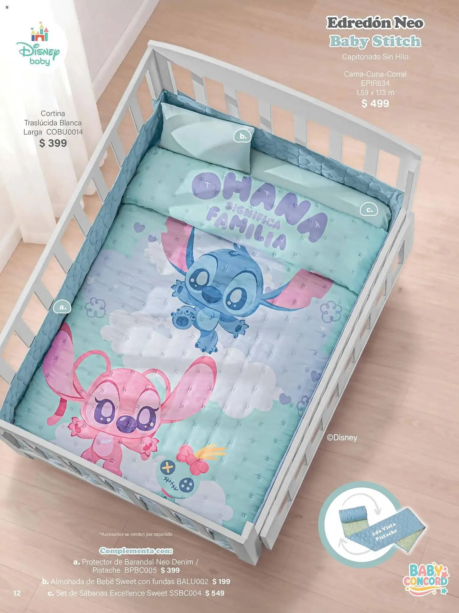 Catálogo de Catálogo Colchas Concord 1 de febrero al 1 de mayo 2026 - Pagina 12