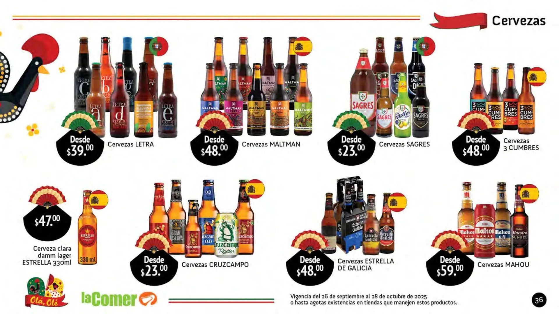 Catálogo de Folleto La Comer 26 de septiembre al 28 de octubre 2025 - Pagina 36