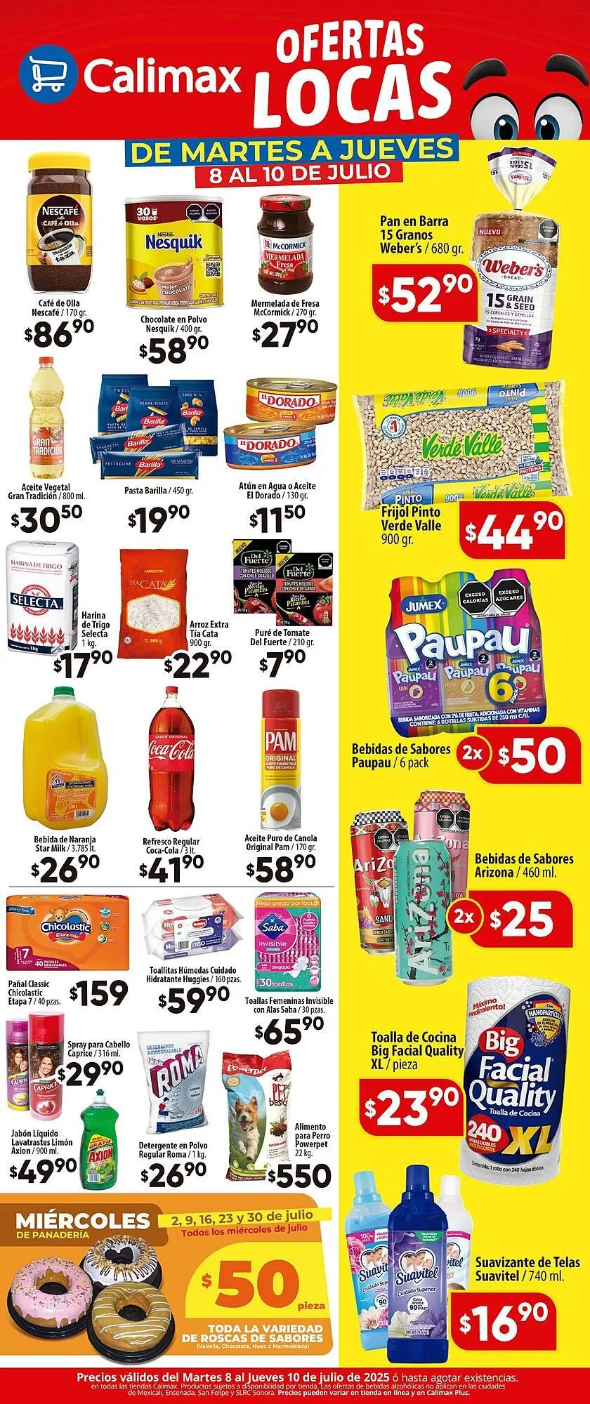 Catálogo de Catálogo Calimax 8 de julio al 10 de julio 2025 - Pagina 2