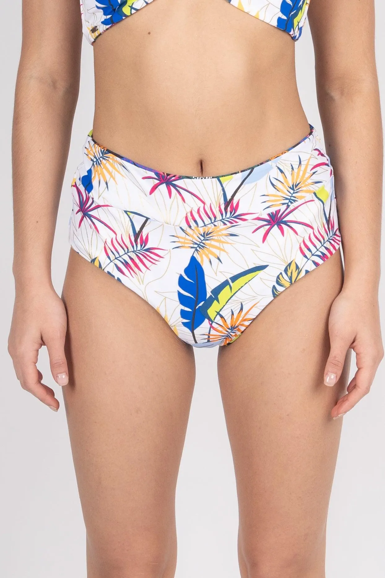 Panty bikini tiro alto reversible