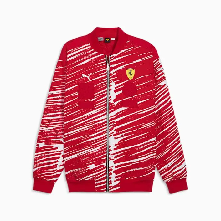 Chamarra de carrera SCUDERIA FERRARI x JOSHUA VIDES para hombre