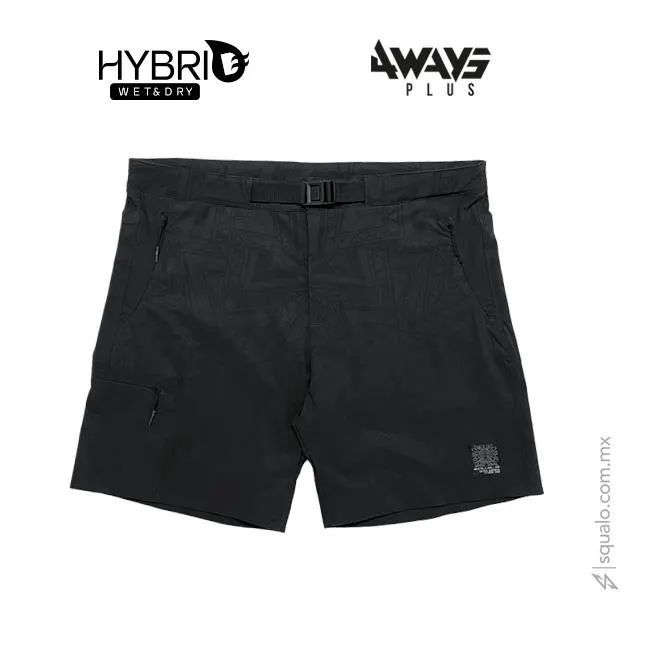 Short Hibrido 17" Ramble I Negro
