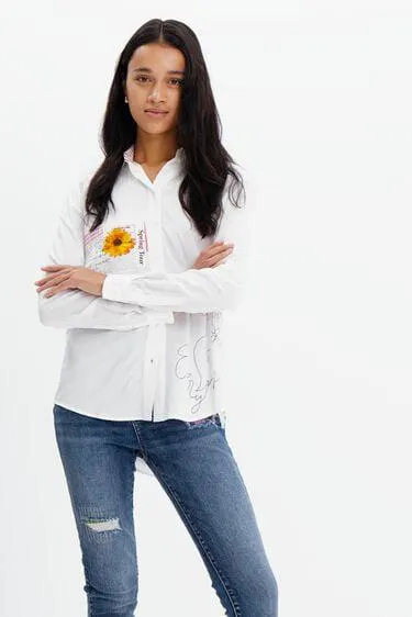 Camisa patch mensajes