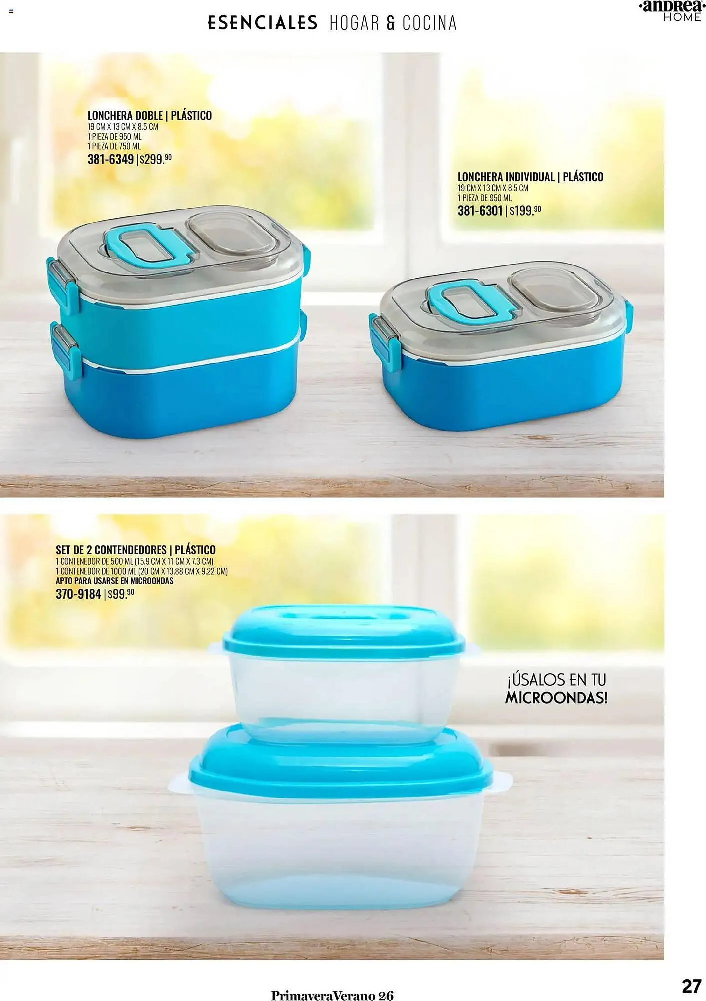 Catálogo de Catálogo Andrea 25 de enero al 22 de agosto 2026 - Pagina 27