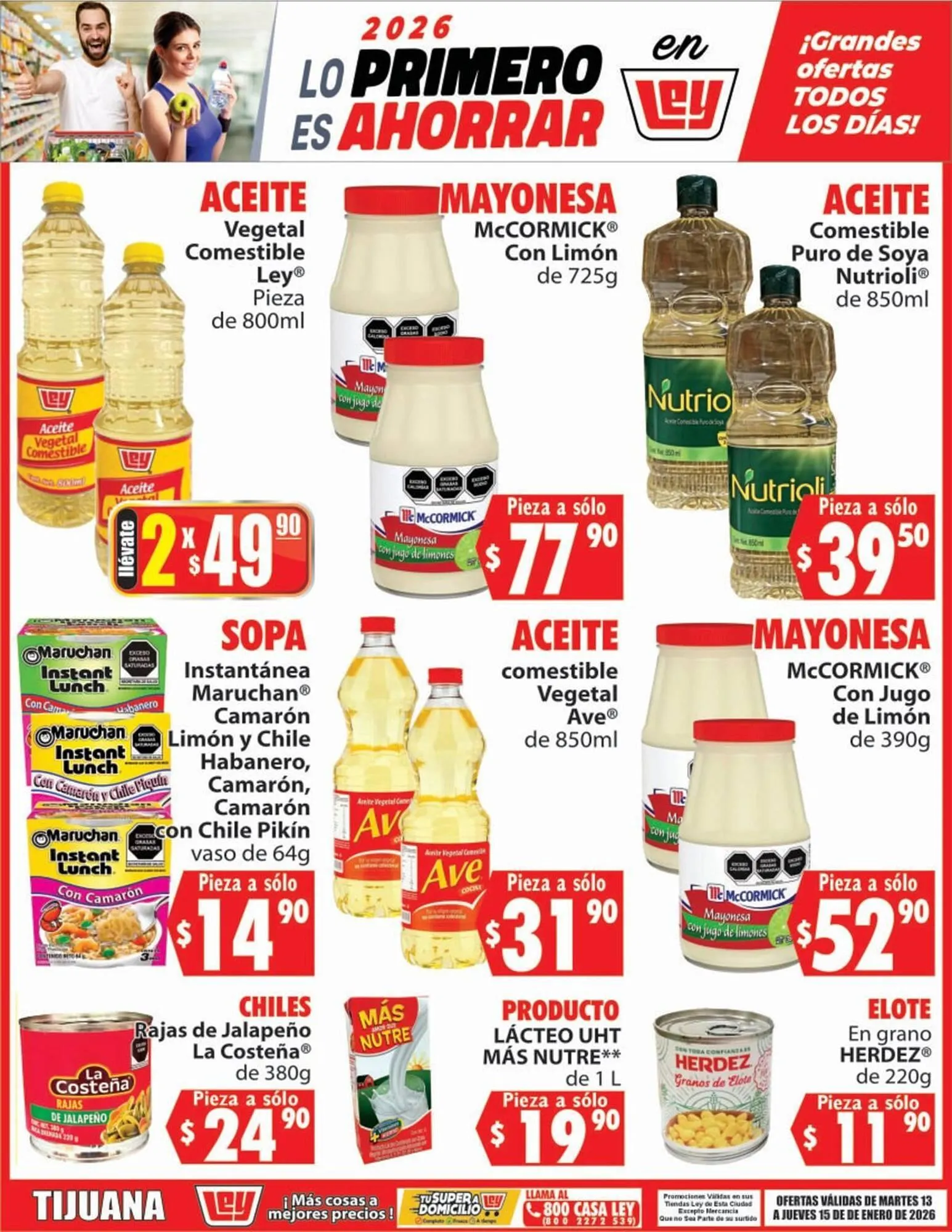 Catálogo de Folleto Casa Ley 13 de enero al 15 de enero 2026 - Pagina 1