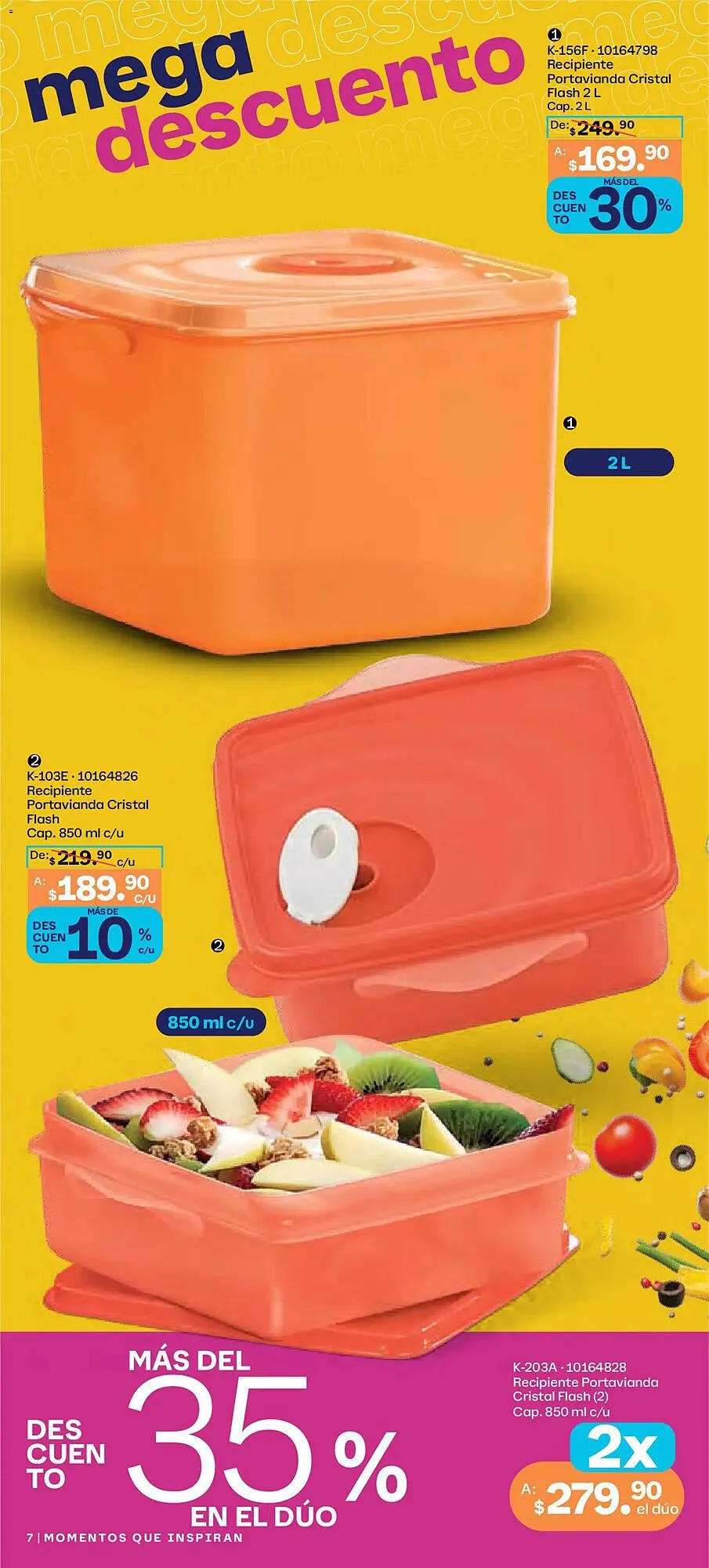 Catálogo de Catálogo Tupperware 29 de diciembre al 26 de enero 2026 - Pagina 7