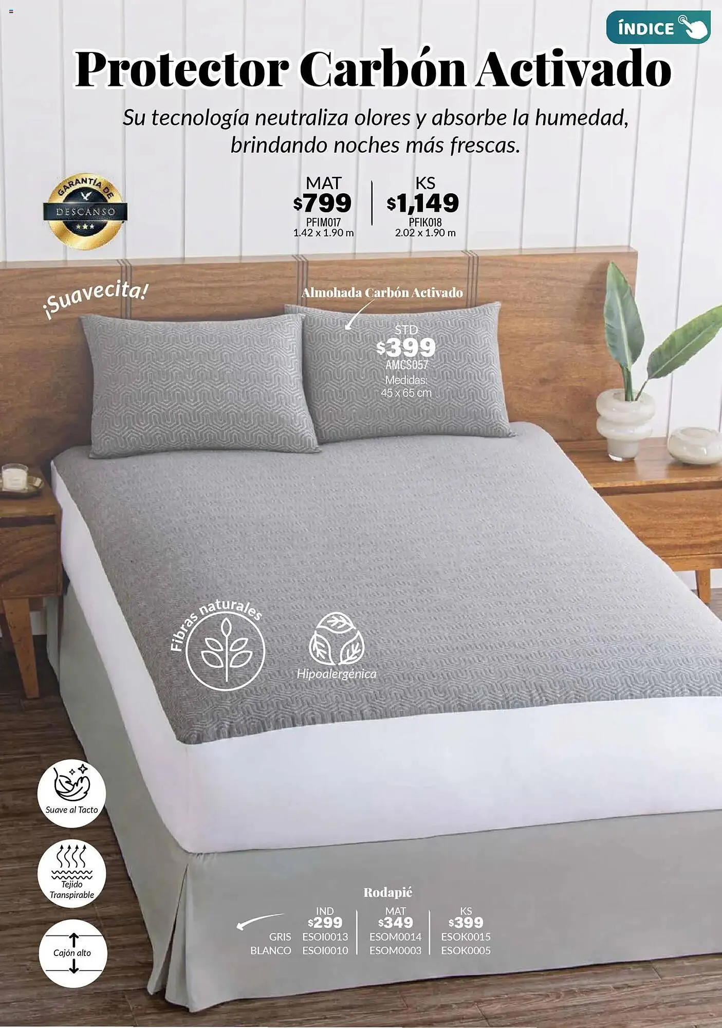 Catálogo de Catálogo Colchas Concord 1 de noviembre al 1 de febrero 2026 - Pagina 222