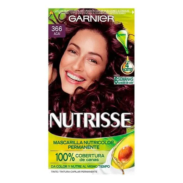 Tinte Nutrisse tono 366 acai