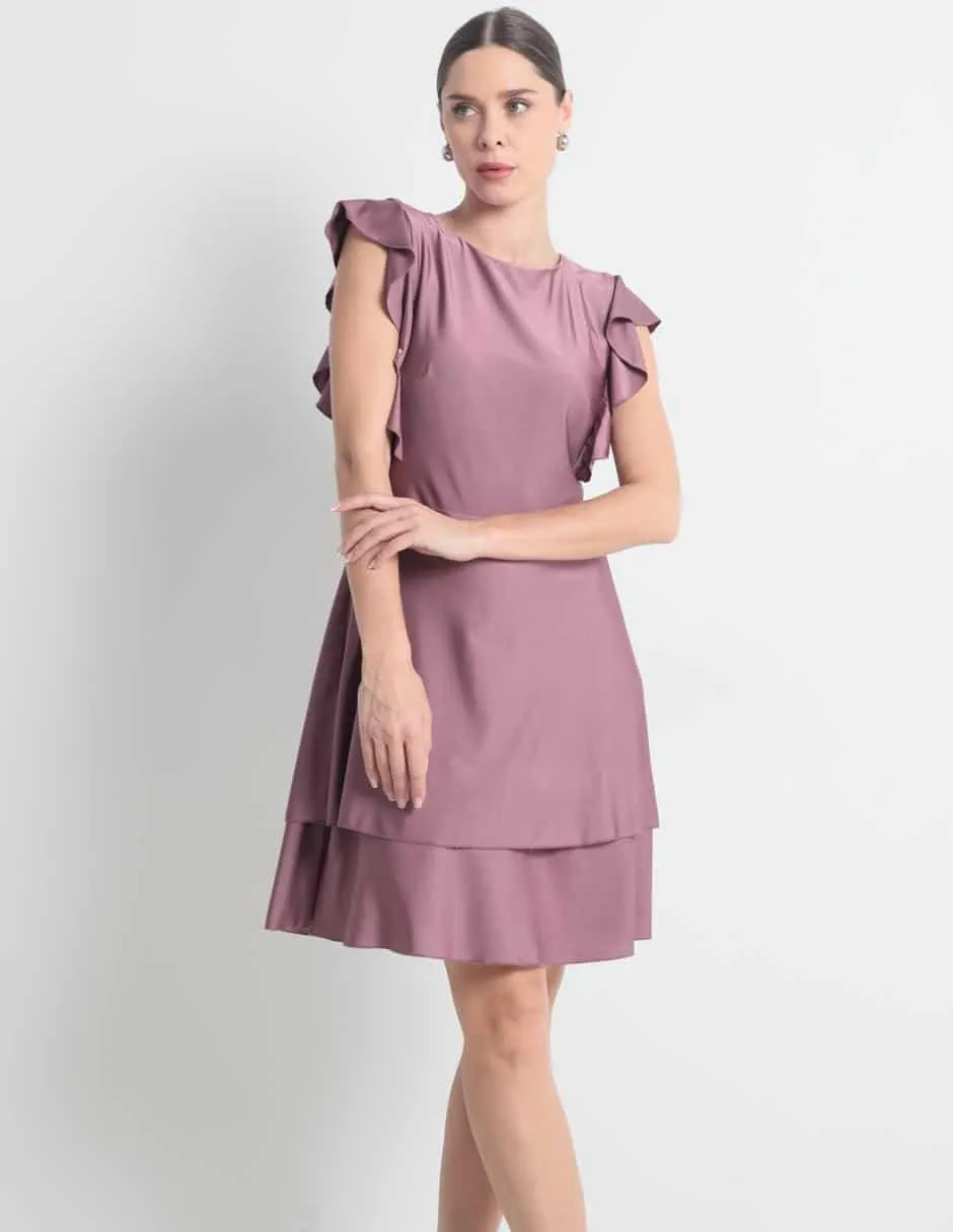 Vestido arriba de la rodilla casual Rue de la Paix para mujer