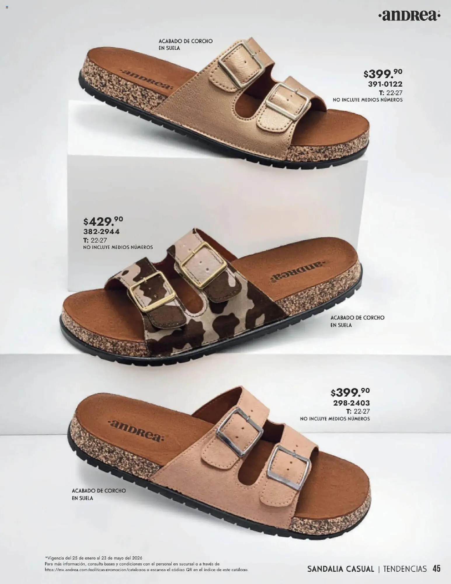 Catálogo de Catálogo Andrea 25 de enero al 24 de mayo 2026 - Pagina 45