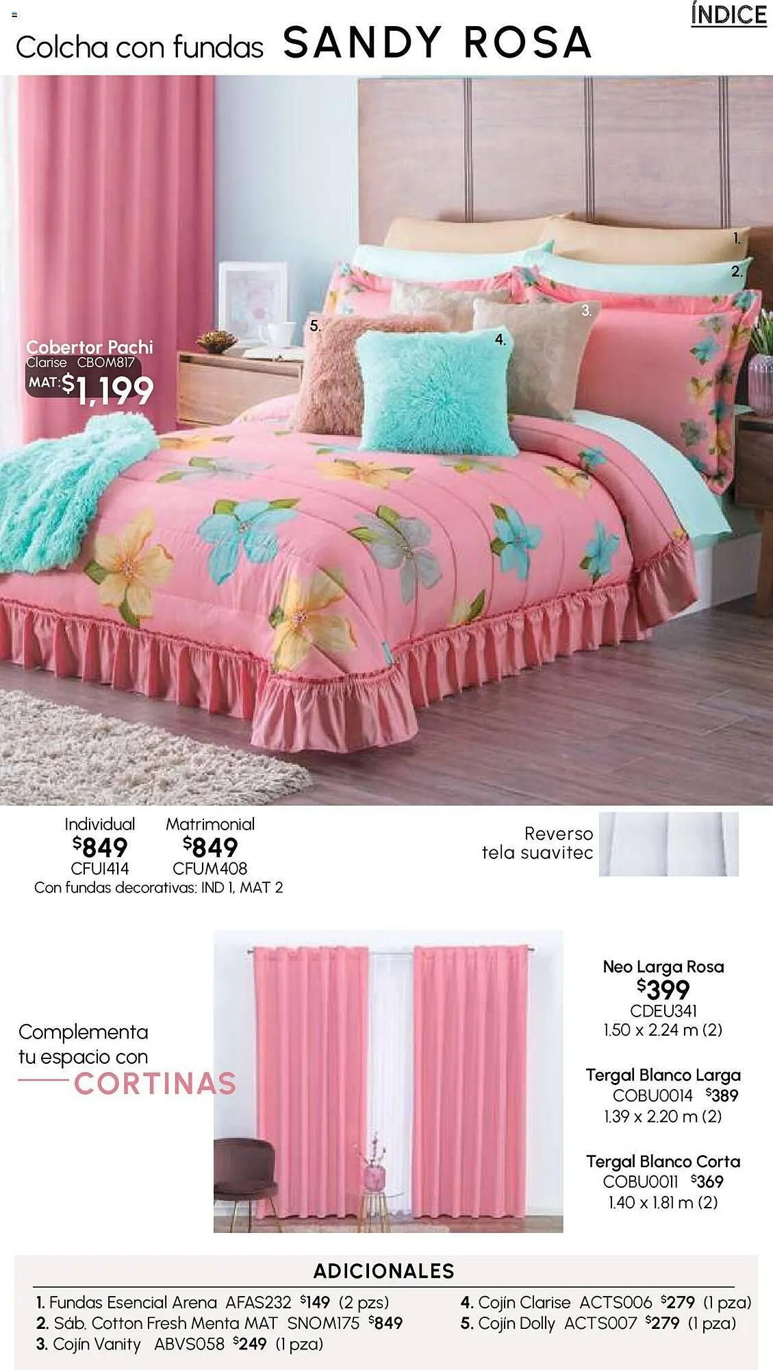 Catálogo de Catálogo Colchas Concord 13 de julio al 20 de julio 2023 - Pagina 35